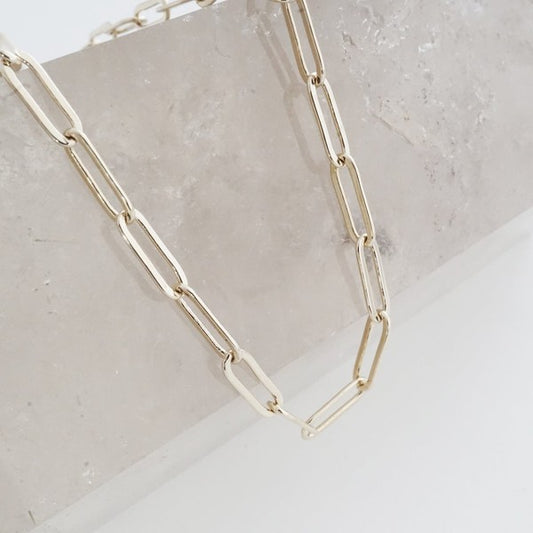 Piper Paperclip Chainlink Necklace