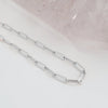 Piper Paperclip Chainlink Necklace