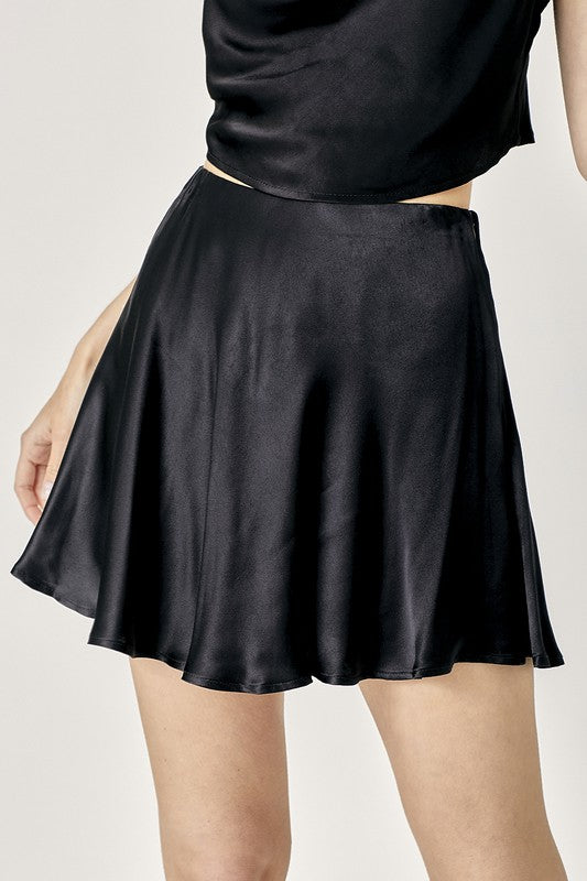 Clarissa Flare Mini Skirt