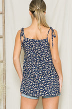 Samara Smocked Front Tank Top