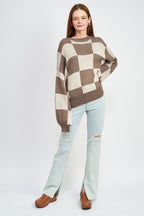 Layla Checkered Sweater