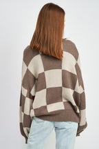 Layla Checkered Sweater