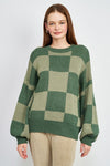 Layla Checkered Sweater