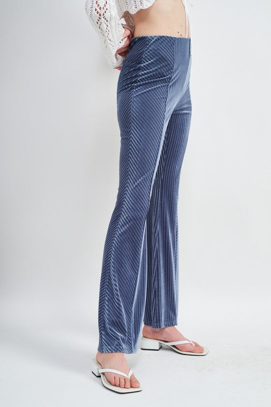 Amaya Velvet Flare Pants