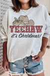 Yeehaw Country Christmas Sweatshirt