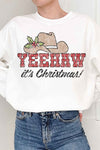 Yeehaw Country Christmas Sweatshirt