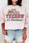 Yeehaw Country Christmas Sweatshirt