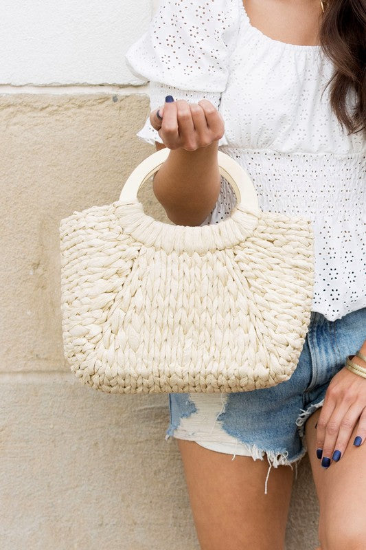 Whitney Woven Tote