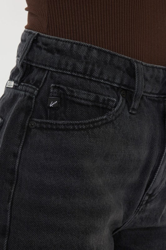 Katie High Rise Denim Shorts