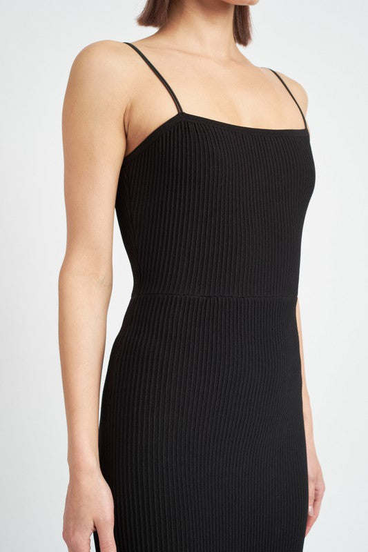 Maddie Knit Rib Dress