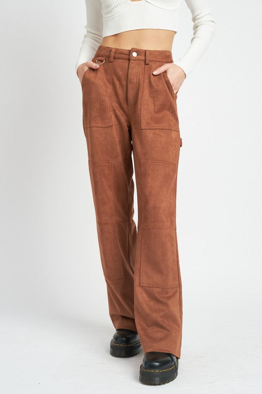 Arie Relaxed Straight Leg Pants