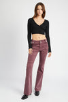 Dalla Low Rise Bell Bottom Pants