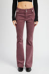 Dalla Low Rise Bell Bottom Pants