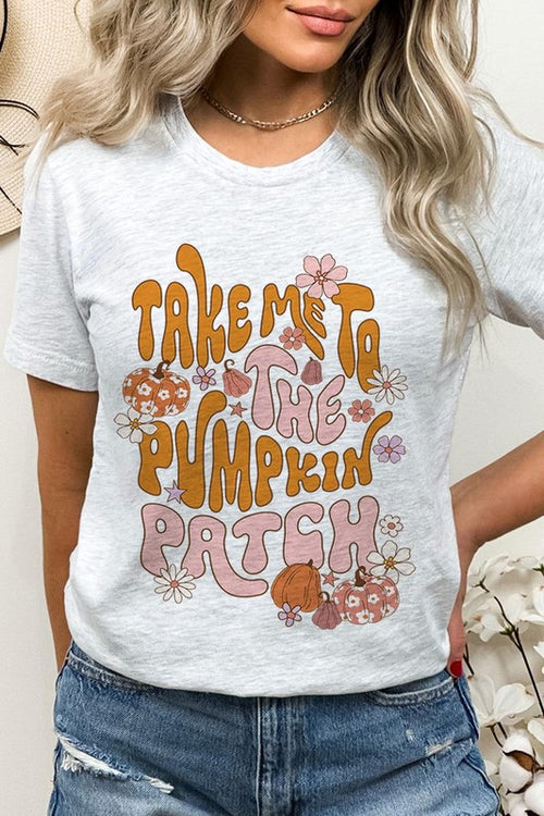 Take Me To The Pumpkin Patch Graphic Tee