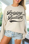 Raising Ballers Oversized Sweatshirt