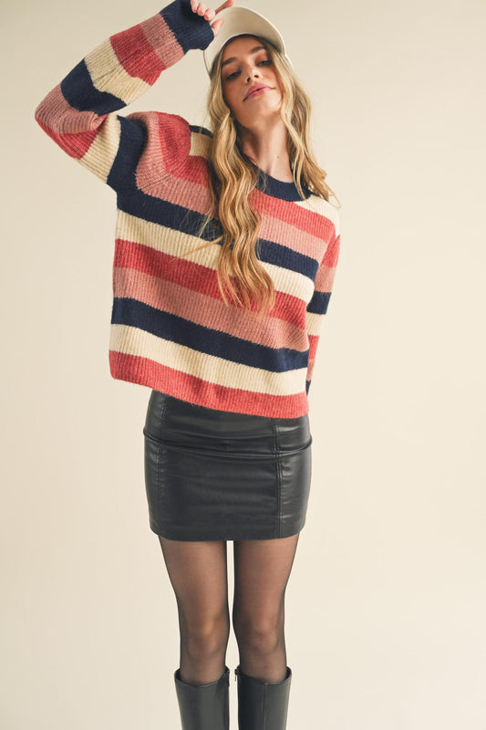 Tori Striped Sweater