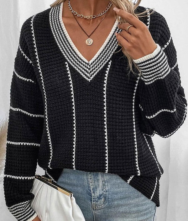 Kassie Striped Sweater