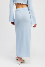 Shante High Waist Maxi Skirt