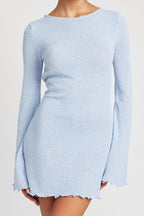 Elena Open Back Mini Dress