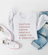 Bonfires Flannels S'mores Crew Sweatshirt