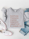Bonfires Flannels S'mores Crew Sweatshirt