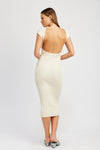 Rio Cap Sleeve Bodycon Dress
