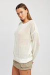Sasha Crochet Long Sleeve Top