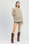 Sasha Crochet Long Sleeve Top