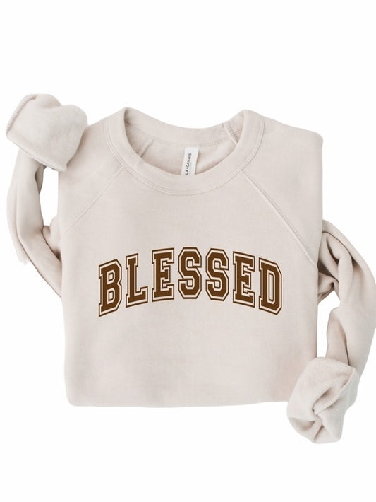 Blessed Graphic Sweatshirt Plus Size