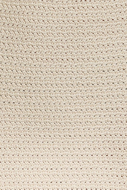 Nadia  Crochet Midi Dress
