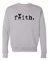 Faith Heart Crewneck Sweatshirt
