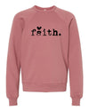Faith Heart Crewneck Sweatshirt