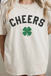 Cheers St Patrick's Oversized Tee