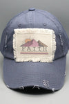 Religious Faith Can Move Mountains Patch Hat