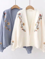 Lilly Floral Knit Cardigan