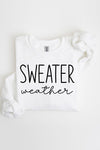 Sweater Weather Graphic Fleece Sweatshirts