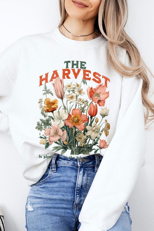 The Harvest Christian Graphic Fleece Sweatshirts