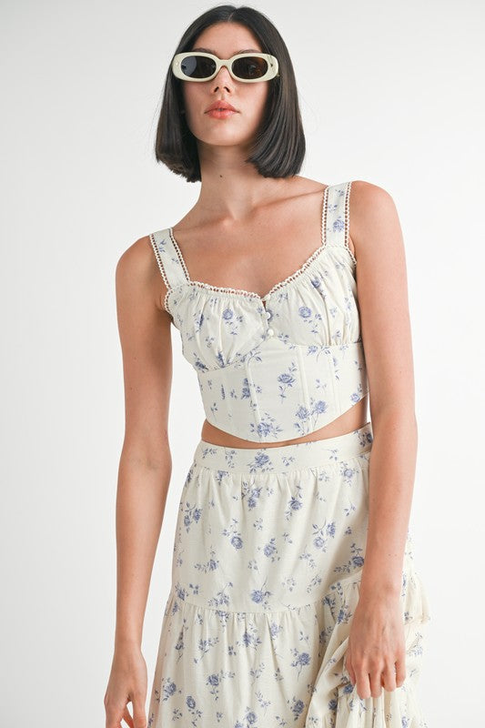 Jackie Floral Top