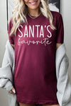 Santa's Favorite Graphic Tee