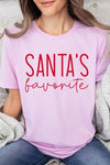 Santa's Favorite Graphic Tee