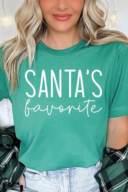 Santa's Favorite Graphic Tee