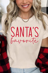 Santa's Favorite Graphic Tee