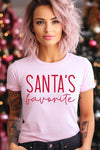 Santa's Favorite Graphic Tee