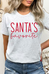 Santa's Favorite Graphic Tee