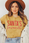 Santa's Favorite Graphic Tee