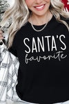 Santa's Favorite Graphic Tee