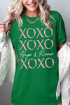XOXO Graphic Heavy Cotton Tee