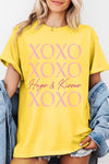 XOXO Graphic Heavy Cotton Tee