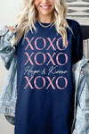 XOXO Graphic Heavy Cotton Tee