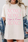 XOXO Graphic Heavy Cotton Tee